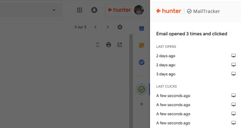 Mailtracker hunter